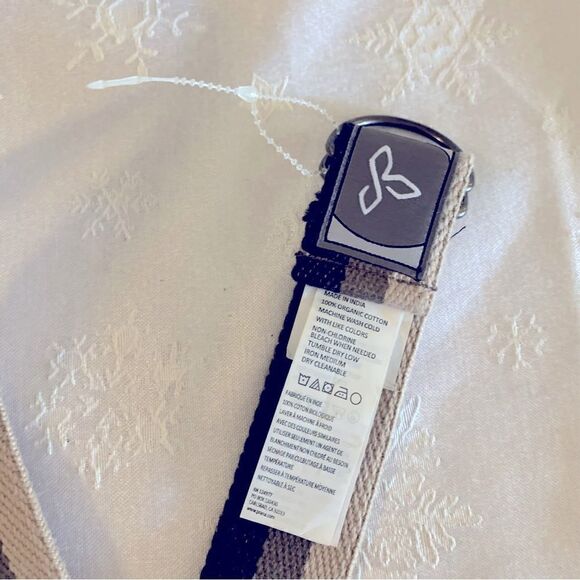 Prana Waist Belt Cotton Extra Long 96” NWOT Gorgeous - Picture 6 of 6